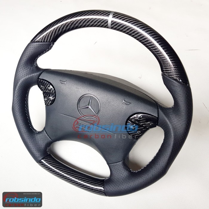 SETIR STIR STEERING WHEEL MERCY MERCEDES W210 W203 W205 CARBON