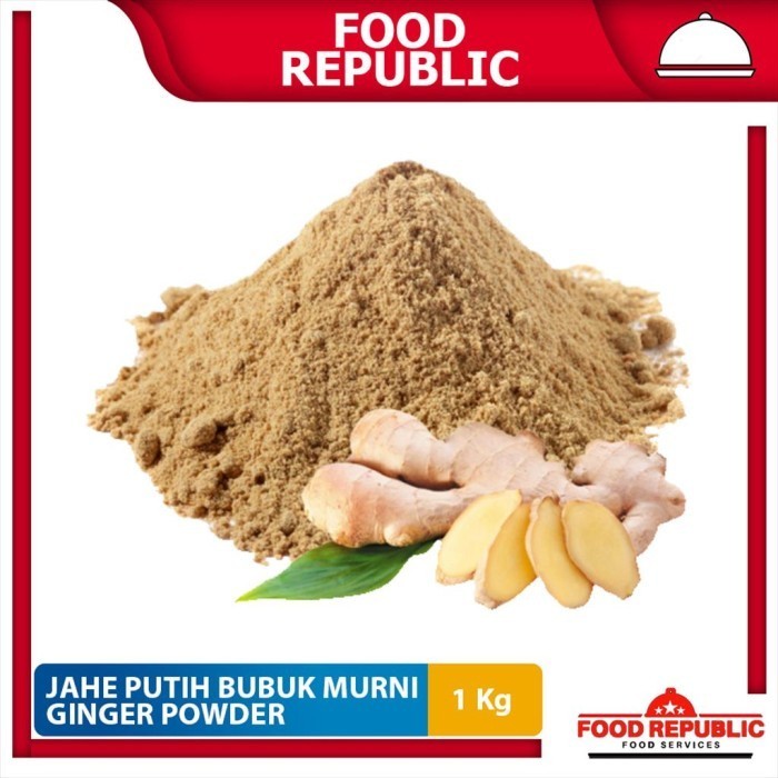 

Ginger Powder / Jahe Putih Bubuk 1 Kg Murni Halal Varietas Jahe Gajah
