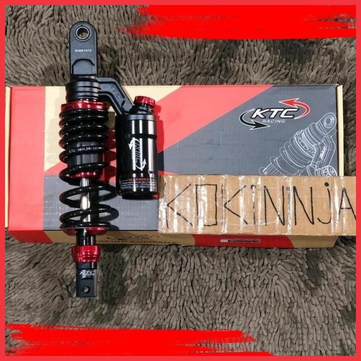 (KOKI) SHOCK KTC EXTREME MATIC 325MM NEW BLACK RED ORI ORIGINAL DOUBLE KLIK