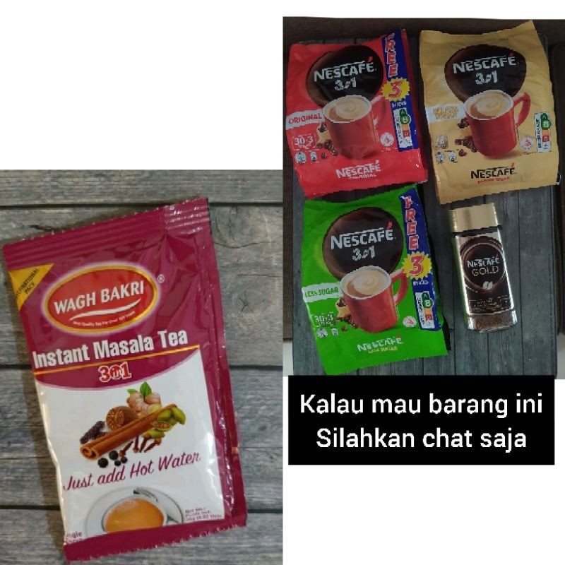 

Wagh Bakri 3 in 1 Masala Teh Susu Milk Tea India