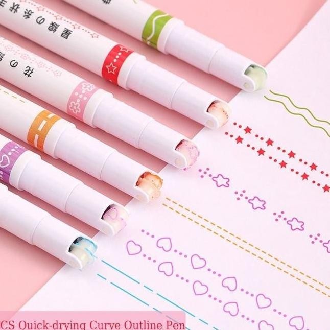 

[(Gosend Bisa) | #Bisa Faktur#-| |#Termasuk Pajak} Bubble Fashion 6Pcs Alat Tulis Seni Peralatan Kantor Berbentuk Bunga