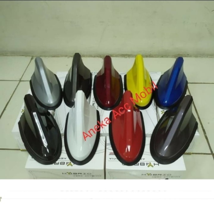 Asli Antena Sirip Hiu Hybrid Js Racing Sirion Hemat
