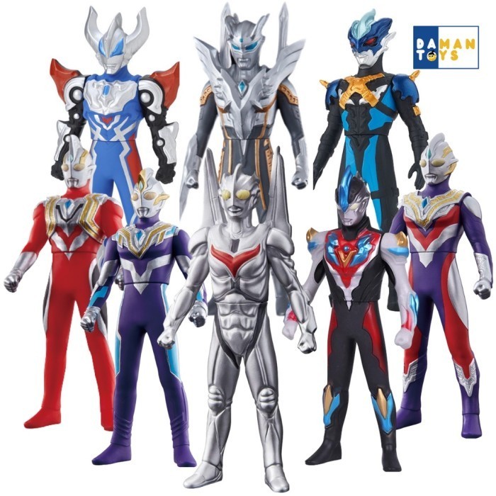 Ready Mainan Figure Ultraman Murah ginga victory geed x z jean boat dyna orb