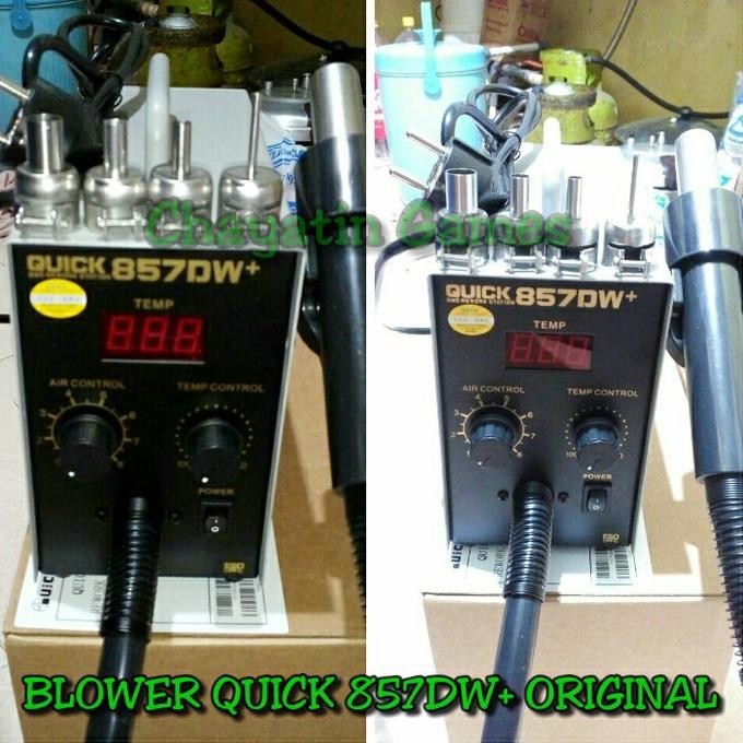 Blower / Solder Uap Quick 857Dw+ Ori (Digital)