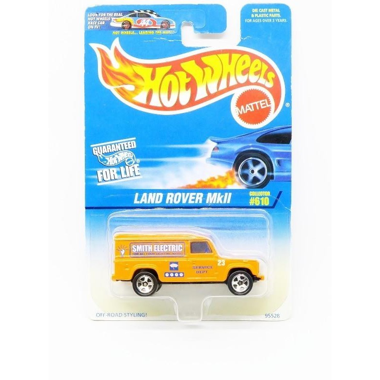 Hot Wheels Land Rover Mk II - oranye