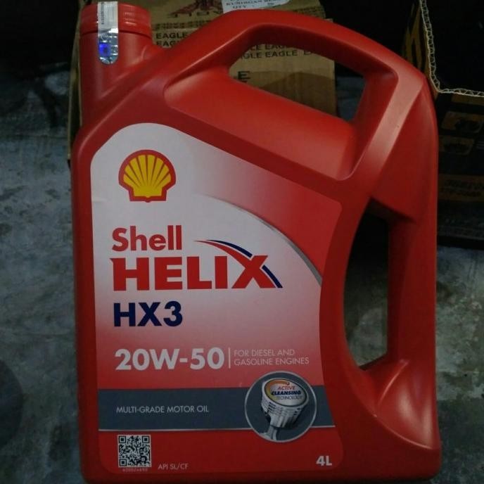 Oli Shell Helix Hx3 Sae 20W-50