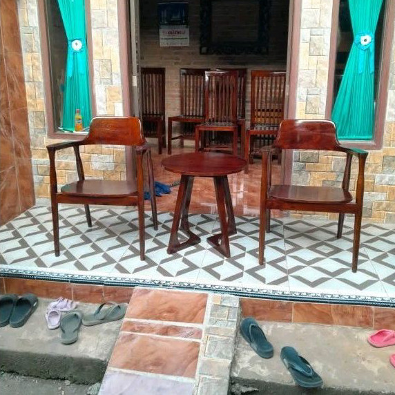 Set kursi teras heroshima set meja teras meja teras heroshima kursi cafe kursi herosima minimalis (2