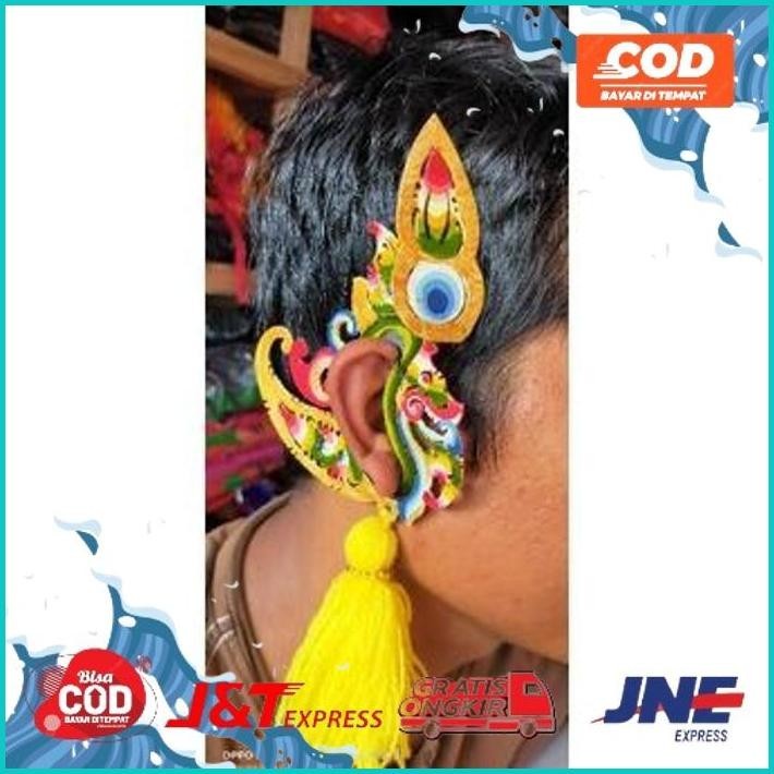 Promo Sumping Kulit / Sumping Jaranan / Sumping / Jaranan / Kuda Lumping / Celeng