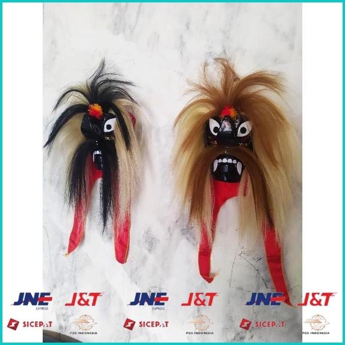 BISMILLAH GANONGAN ANAK HITAM SERAM RAMBUT SINTETIS BARU