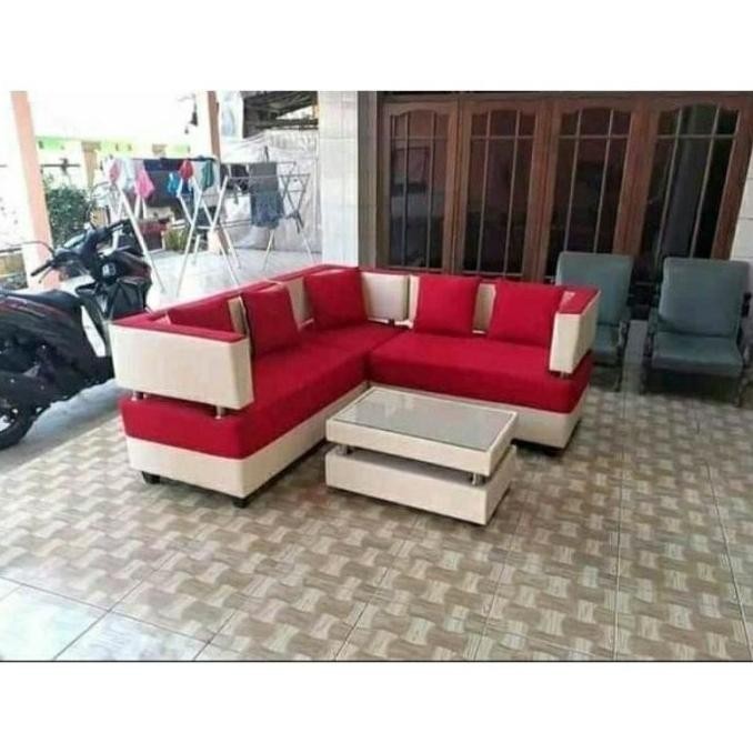 READY SOFA TAMU JASMINE SUDUT - KURSI RUANGTAMU L SUDUT / SOFA - SOPA TOKOERHAN5
