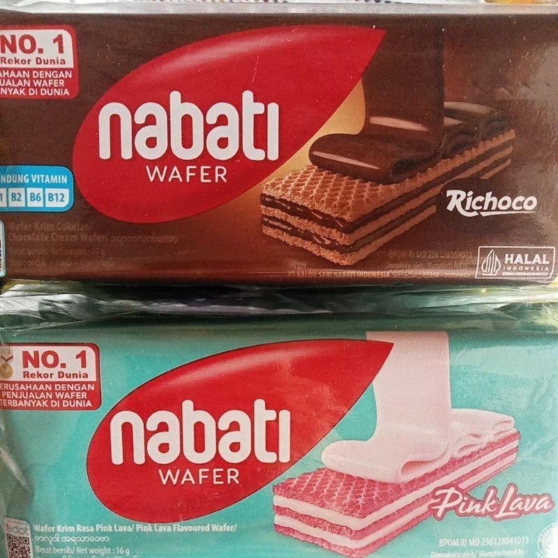 

Wafer NABATI Renceng 10x16gr