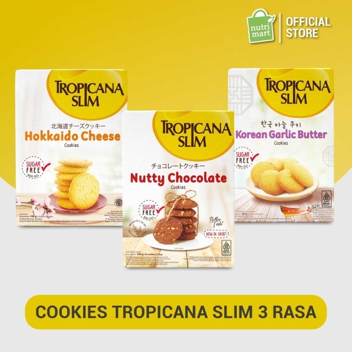 TROPICANA SLIM COOKIES PACKAGE (3 BOX @5 SACHET)