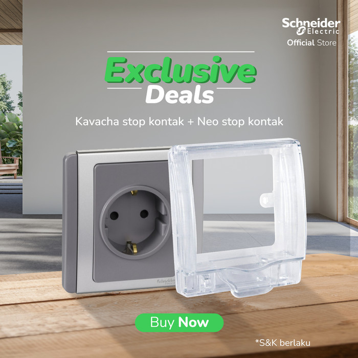 New Schneider Kavacha Stop Kontak + Neo Stop Kontak