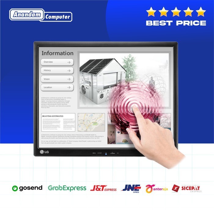 LG LED LG 17BR30T TOUCH SRCEEN 17 INCH MONITOR
