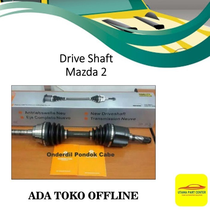 Drive Shaft Mazda 2 Cv Joint As Roda Komplit Mazda 2 2010-2013 At