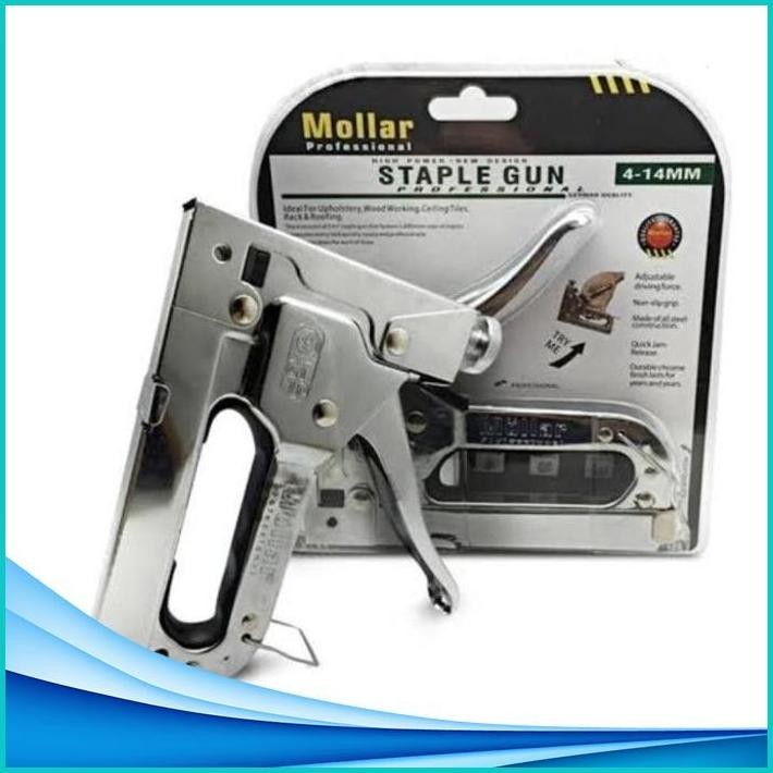 

(HST) MOLLAR STAPLE GUN 3 IN 1 WAY PAKU HEAVY DUTY STAPLES TEMBAK HEKTER JOK