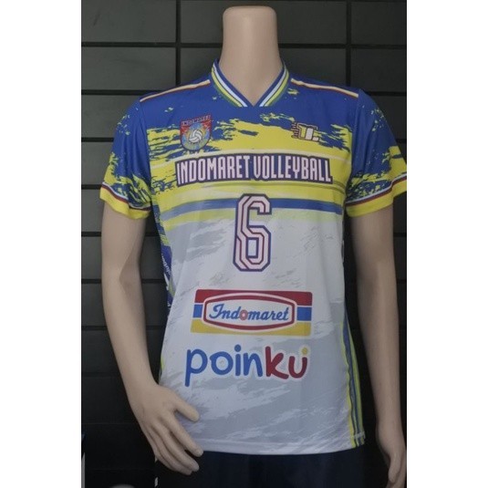 [BEST DEAL] Lifco Apparel Jersey Indomaret Volleyball Livoli Divisi Utama 100 % Original Lifco