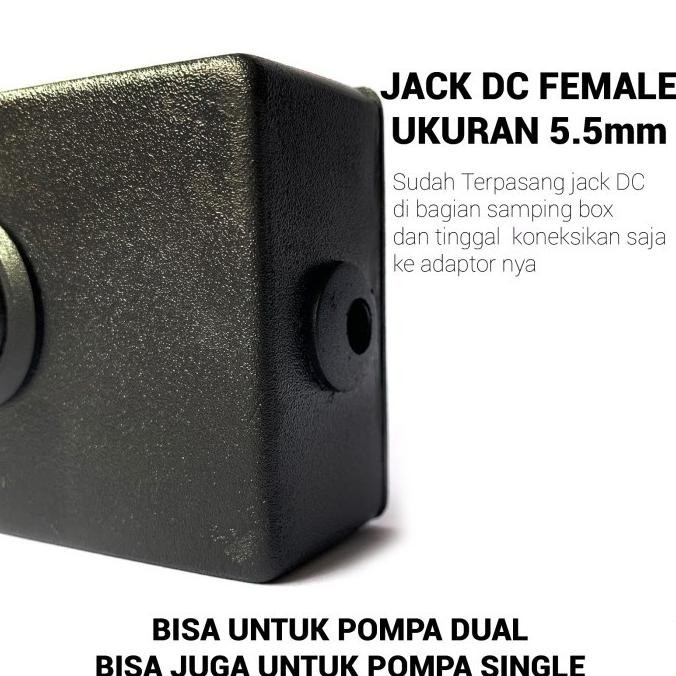 KJT Paket lengkap cuci motor - mobil dual pump Sinleader SL DP24 - JET STIK 30CM - Selang PU 10MM 10