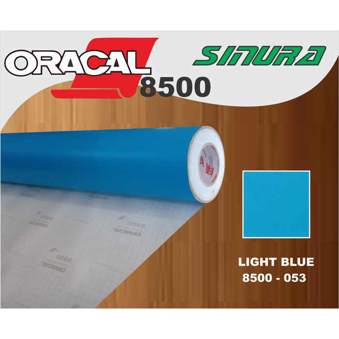 

Sticker Oracal Seri 8500-053 Light Blue // Sticker Untuk Neonbox