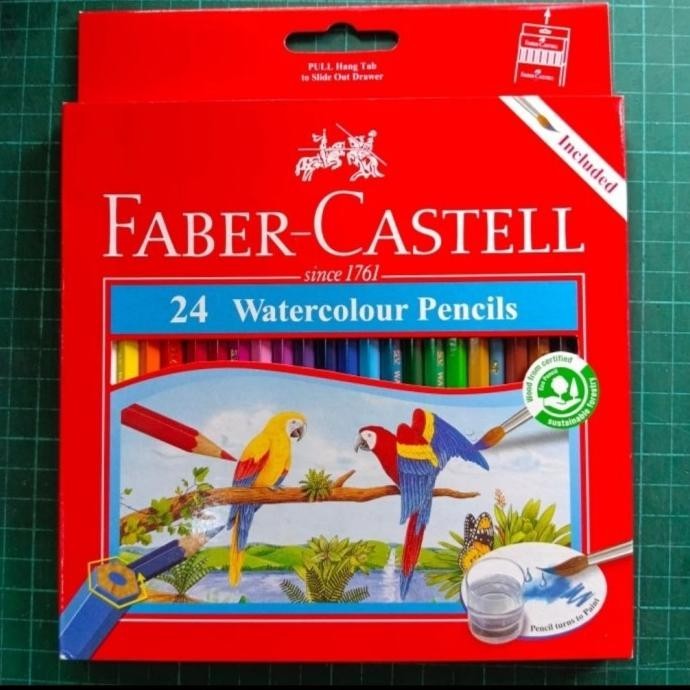 

pensil 24 warna faber castell