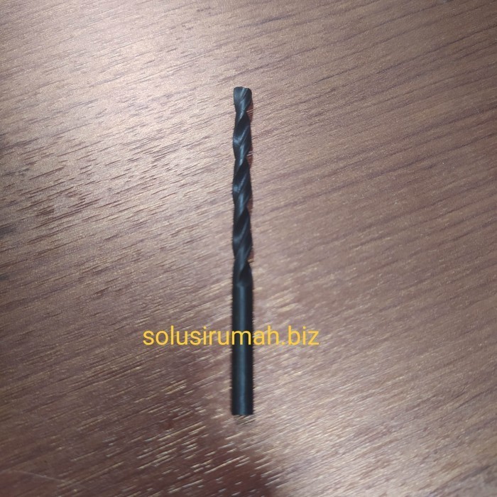 ] MATABOR BESI 5MM HITAM Mata Bor Kayu ukuran 5 mm plat