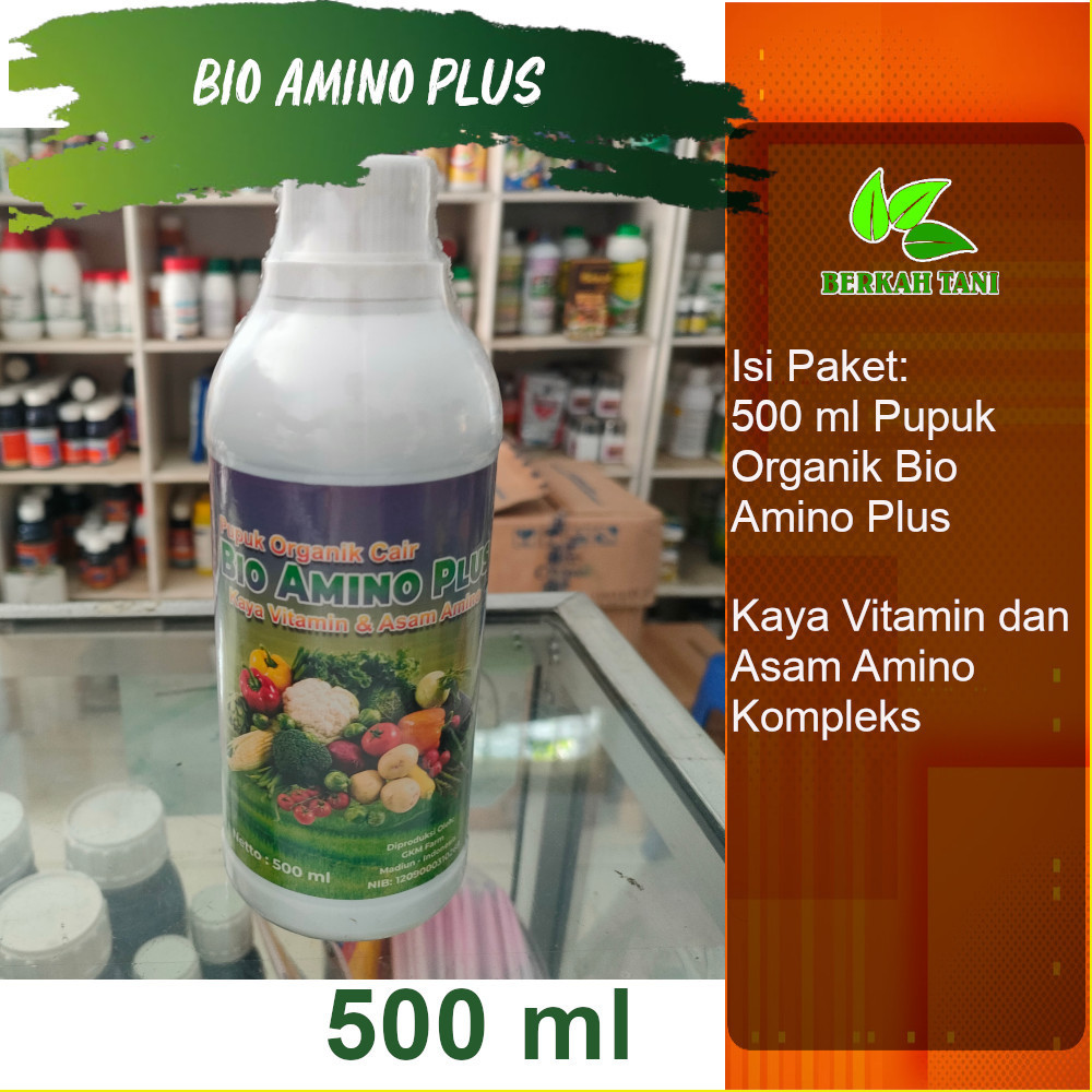 Bio Amino Plus 500 ml Pupuk Asam Amino Tanaman
