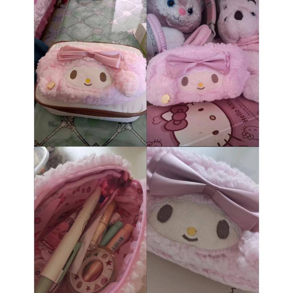 

gd-12 Sera Jepang Cute Plush Pensil untuk Anak Perempuan Versi Korea Sederhana Mewah Alat Tulis Kreatif Kapasitas Besar Kotak Alat Tulis Versi Korea Premium