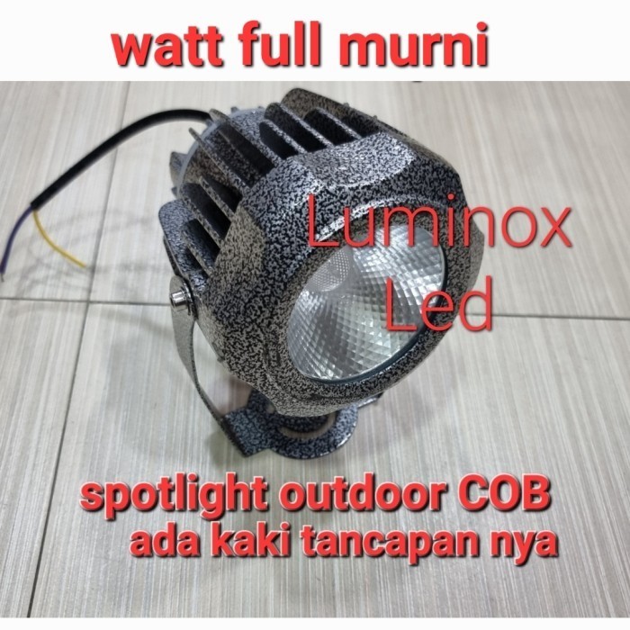 Sorot Taman Outdoor Led 30W 30Watt / Spotlight Tugu Logo 30 Watt 220V Ori