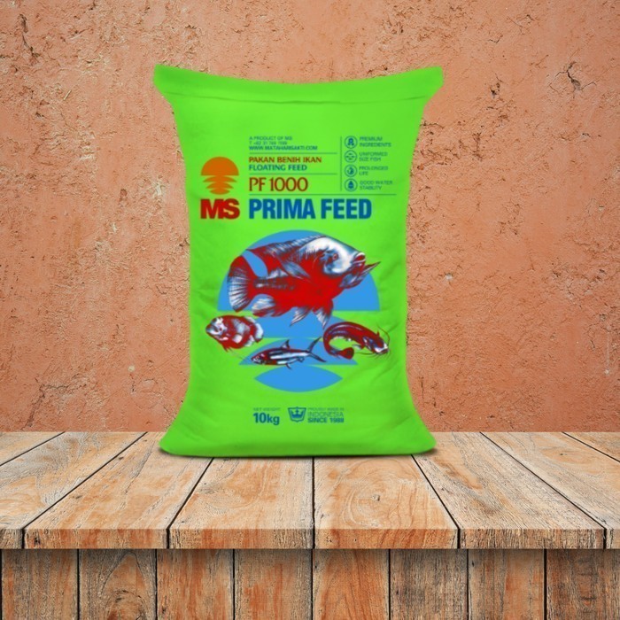 Pelet Makanan Ikan Pf 1000 Repack (1Kg)