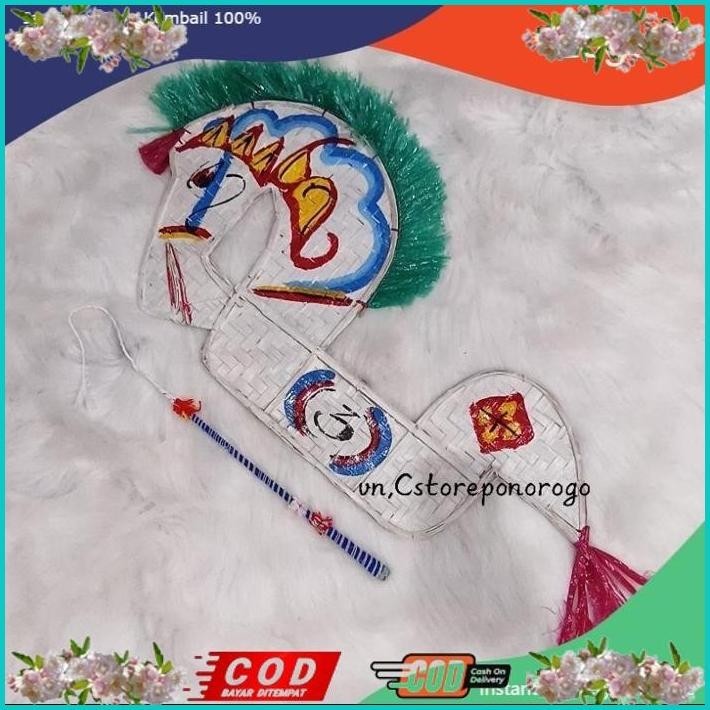 JARANAN ANAK + PECUT PAKET MURAH / KUDA LUMPING / KUDA LUMPING ANAK / KUDA PEGON / BARONGAN / DEVIL 