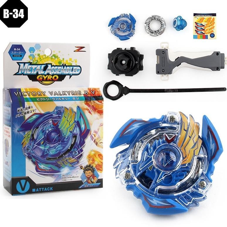 ZCTOY Mainan Anak Gasing  Beyblade Burst/ Gangsing Beyblade Murah/ Gasing Strom Gyro + Launcher Prom