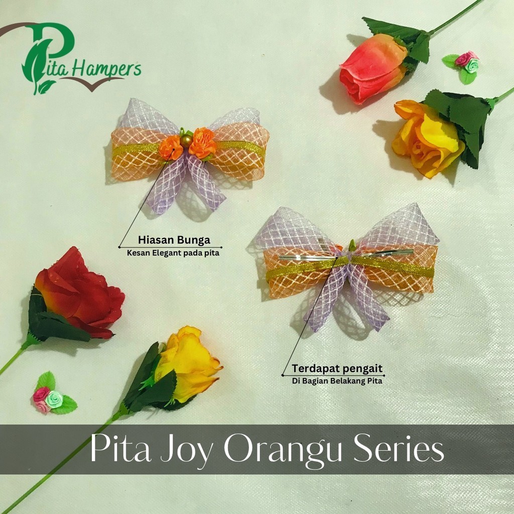 

Pita hampers | Pita lebaran | Aksesoris tas | A.004.JY