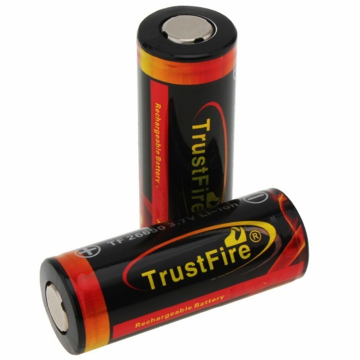 langsung order saja] Original TrustFire Baterai Li-ion 26650 Protection Board 5000mAh 3.7v