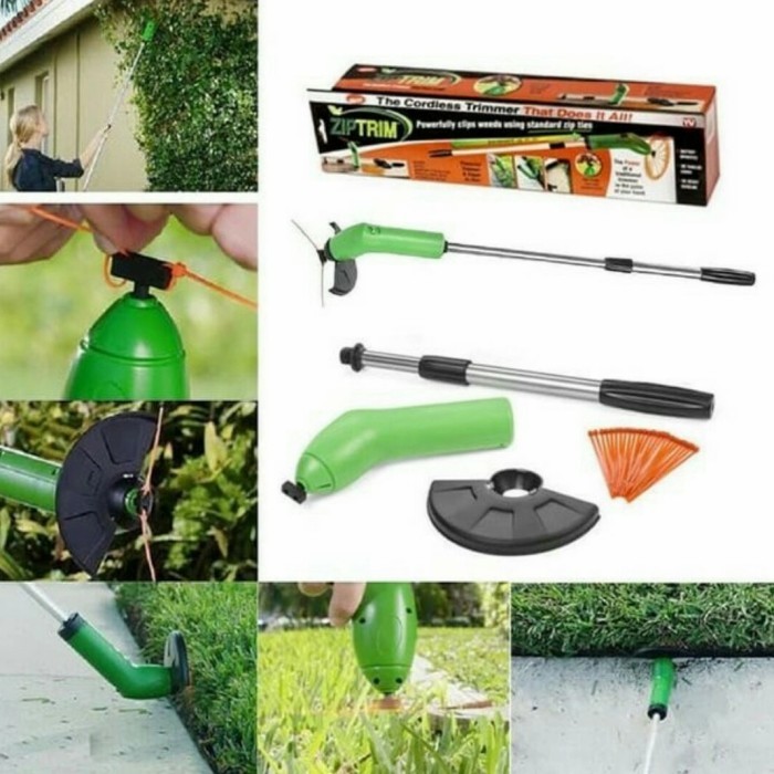 Ready Mesin pemotong rumput portable - alat potong rumput elektrik praktis