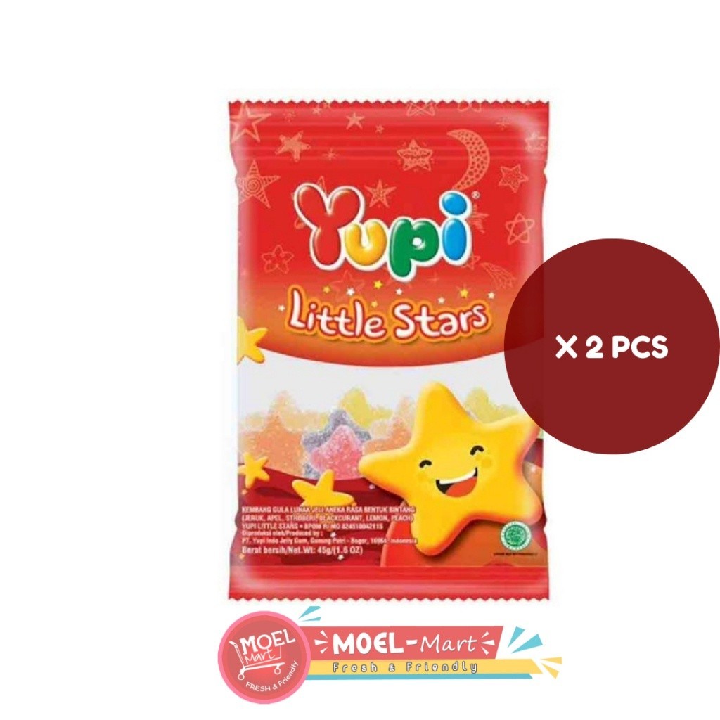 

YUPI Little Star Mini Bag 2 Pcs x 45Gr