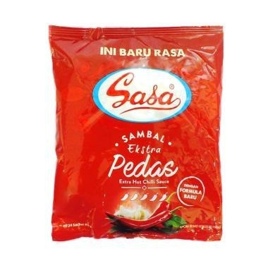 

SASA Sambal Extra hot Sachet 24 Sachet x 29gr
