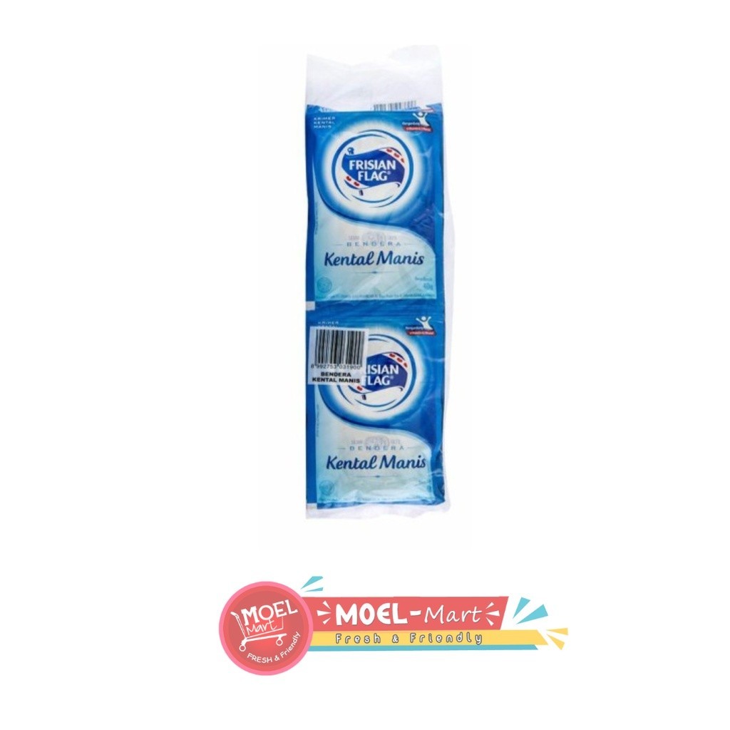 

FRISIAN FLAG Susu Kental Manis Putih 6 Sachet x 40gr