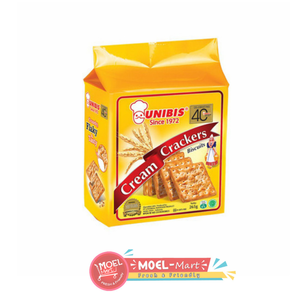 

UNIBIS Cream Crackers Biscuits 265gr