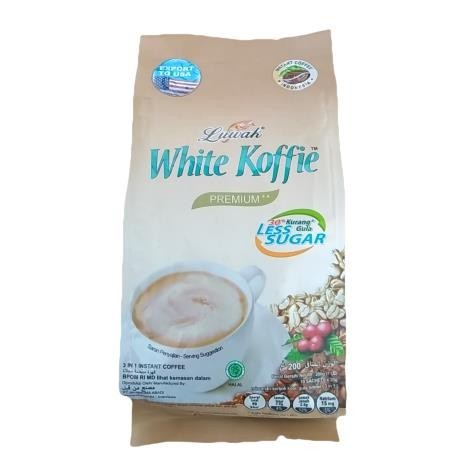 

LUWAK White Koffee Less Sugar 10s x 20gr