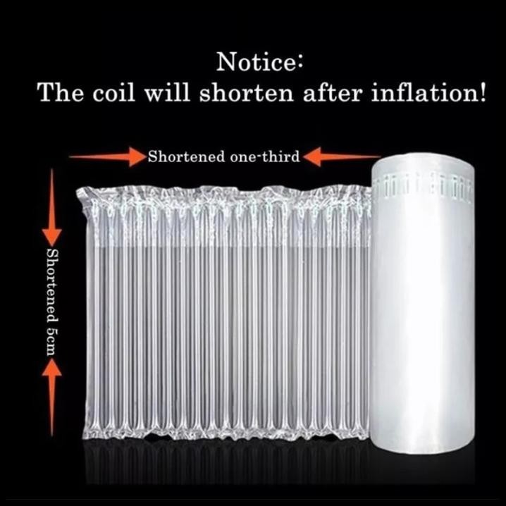 

BEST DEAL 50M WINE AIR BAG COLUMN AIR BUBBLE WRAP PACKING BOTOL KACA ANTI PECAH !