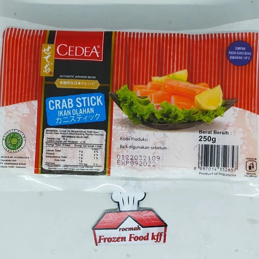 

crab stick cedea 250