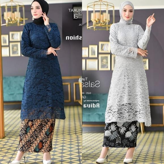Atasan Kebaya Brukat Tunik Coksu dan Warna Lain nya