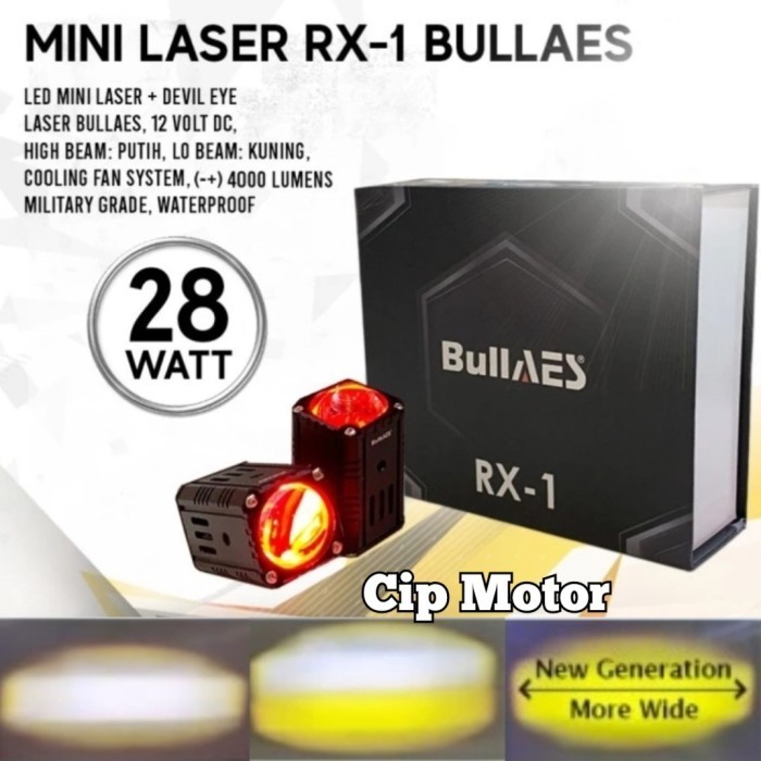 For Sale Lampu D2 Laser Bullaes Rx-1 28 Watt Rx 1 Putih Kuning Ready Stock