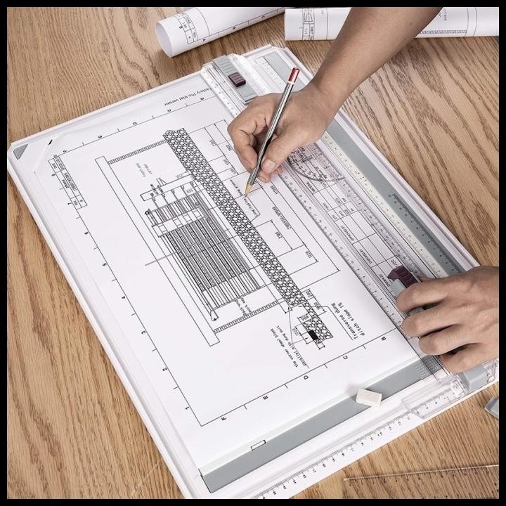 

HOT DEAL PROFESSIONAL MEJA GAMBAR ARSITEK A3 DRAWING BOARD A3