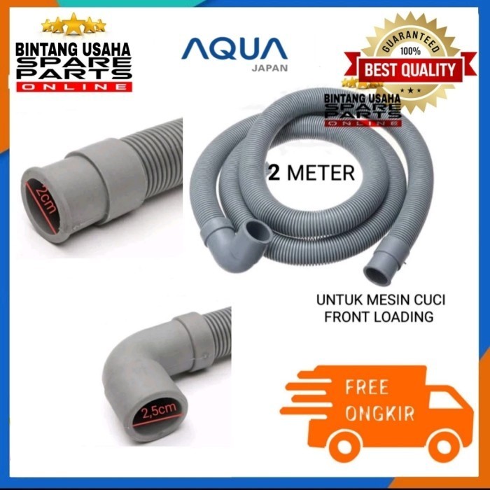 Selang Pembuangan Mesin Cuci AQUA Front Loading 2M