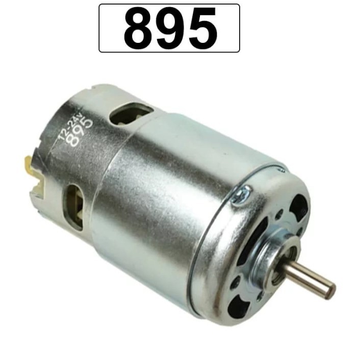 Motor Dinamo Brushed DC 895 12V full Bearing