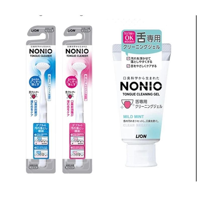 Ready Pembersih Lidah Jepang _ Lion Nonio Tongue Cleaner - Tongue Cleaning Gel