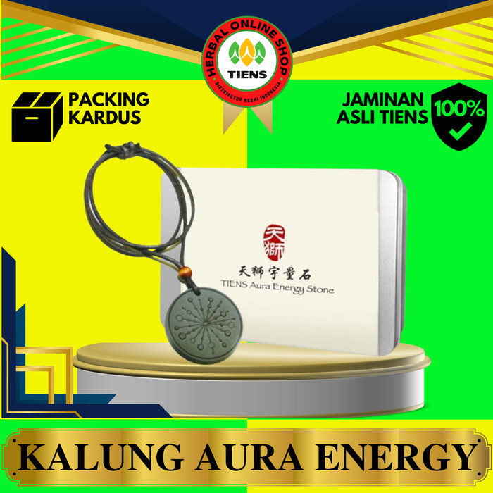 

Kalung Kesehatan Aura Energy Stone TlENS Barang Terbatas
