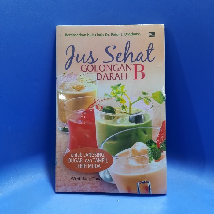 

buku jus sehat golongan darah B - ORIGINAL