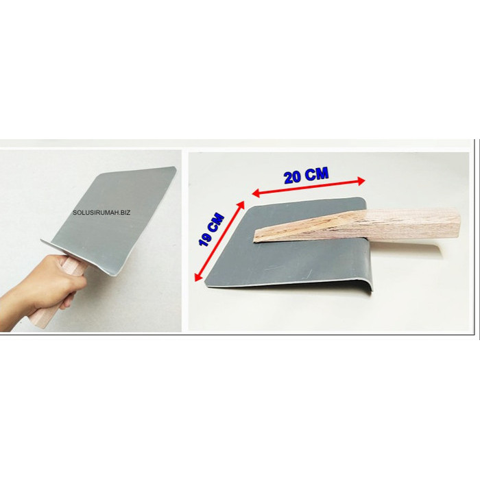 ~~~] Tadahan Luluh Tempat Tadah Adonan Semen serok wadah plastik kayu pvc